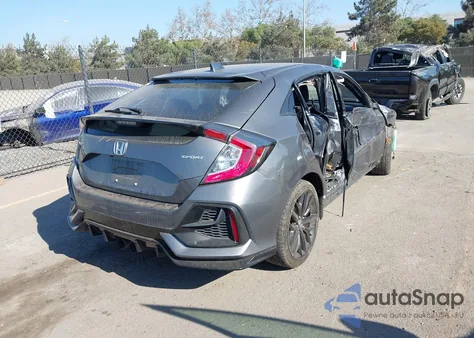 2021 Honda Civic Sport из США, поврежденный, VIN SHHFK7H4XMU409973